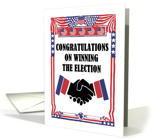Congratulations On Winning The Election United States... (1819368)