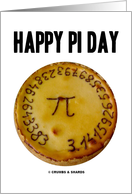Happy Pi Day (March 14th Mathematical Constant) card