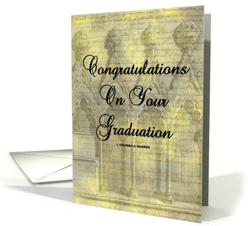 Congratulations On Your Graduation (Arches Cursive Writing... (848900)