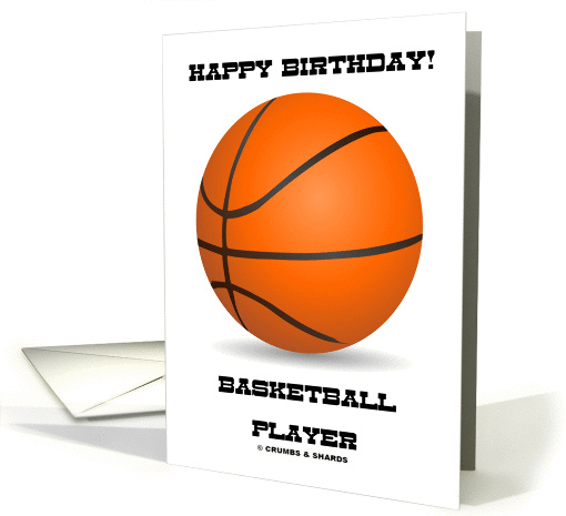 Happy Birthday! Basketball Player (Basketball) card (851336)