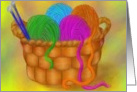 Basket of Yarn card