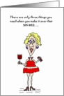 Over the Hill Funny Hot Mama Card