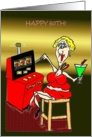 Happy 60th Slot Machine Birthday Card 