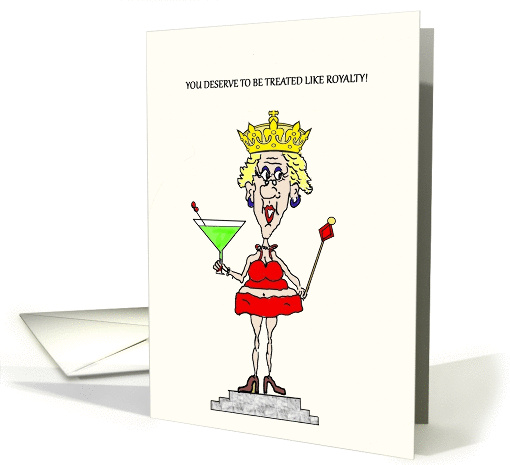 ROYALTY HOT MAMA 60TH BIRTHDAY card (1247434)
