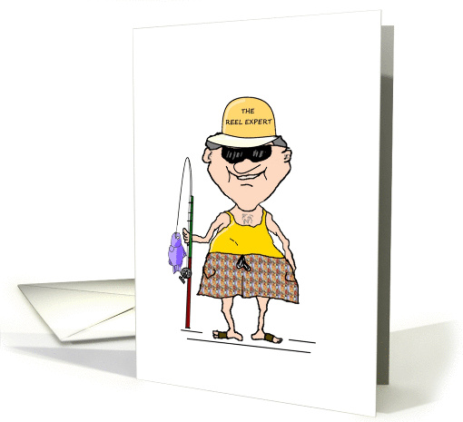 Happy Birthday Fishing card (1450098)