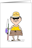 Happy Birthday Fishing Card