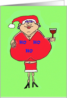 Ho Ho Christmas Card 