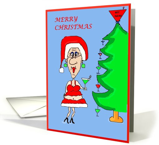 Hot Mama Christmas card (704178)