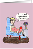 Over The Hill Hot Mama Birthday Card 