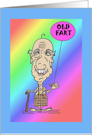 Old Fart Birthday Card 