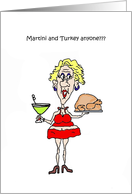 Martini And Turkey...