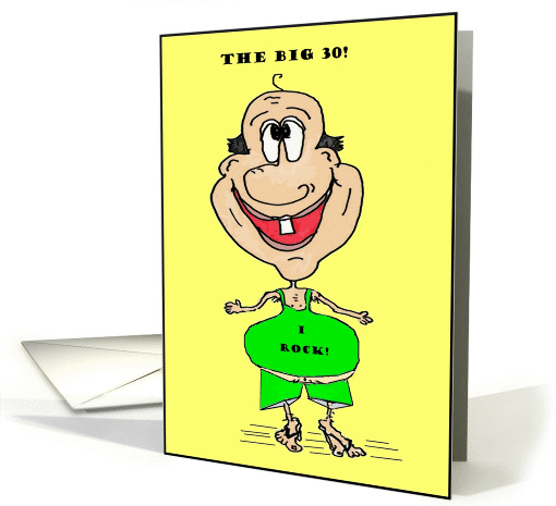 Funny 30th Birthday card (877134)