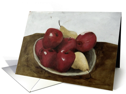Apples and Pears card (602910)