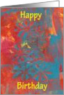 Happy Birthday card