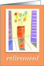 happy retirement flowers congratulations card