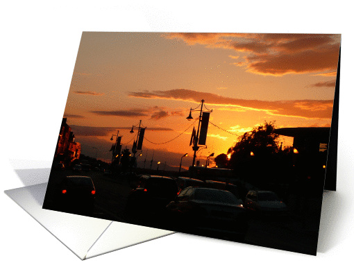 Waterford Sunset, birthday card (596035)