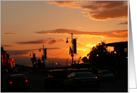 Waterford Sunset, birthday card