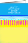 surfboards happy birthday to boyfriend card