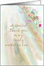 Thank you mother in law wedding day card