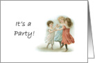 Party Invitation Appropriate for Young Girl card