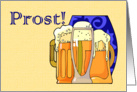 Beer PROST! Toast card
