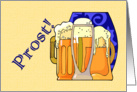 Beer PROST! Toast 2 card