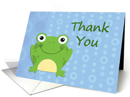 Smiling Frog Thank You card (1188826)