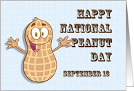 National Peanut Day September 13 card