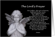 Praying Angel~Welcome card