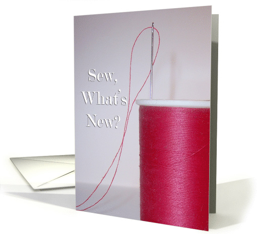 Sew What's New card (615063)