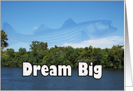 Dream Big ~ Fish ~ Good Luck card