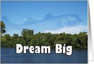 Dream Big ~ Fish ~ Blank card