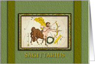 Sagittarius Note Card