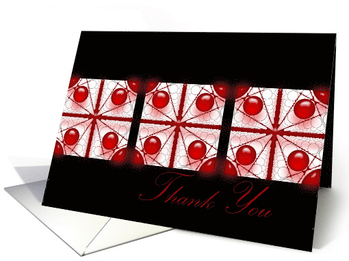 Thank You ~ Floating orbs graphic design card (648506)