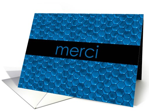 Merci ~ Thank you French card (650566)