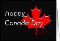 July 1st Birthday ~ Canada Day card