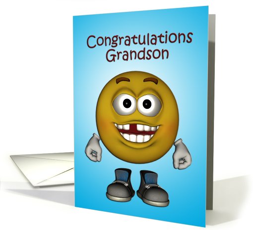Lost Tooth Congratulations for Grandson card (685555)