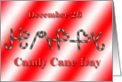 Happy Candy Cane Day ~ December 26 card