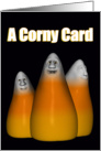 Happy Halloween Candy Corn card