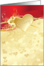 Personalized Valentine For Cathey card