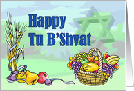 Happy Tu B’Svat assorted Fruit card