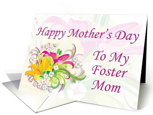 Mother's Day to my Foster Mom card (749534)