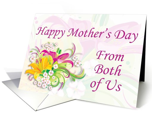 Mother's Day from Both of Us card (749552)