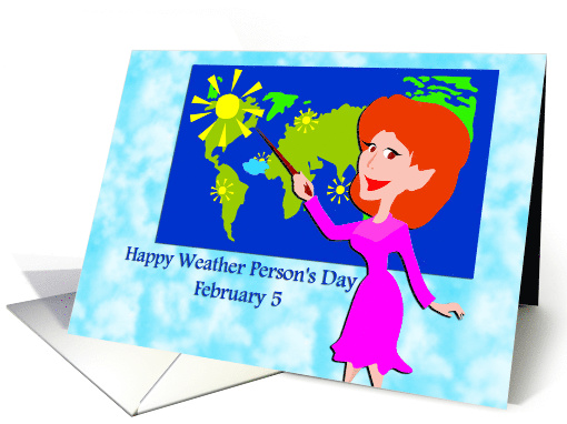 Happy Weather Person's Day February 5 card (751874)