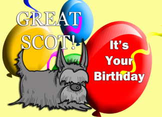 Great Scot! Birthday...