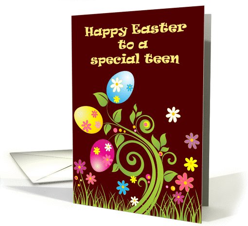 Happy Easter to Teen card (766711)