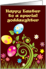 Happy Easter to a Special Goddaughter card