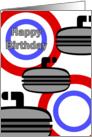 Curling Birthday Card