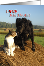 Valentine’s Day - Love Is In The Air card