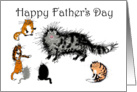Happy Father’s Day...cats, kittens ,funny card